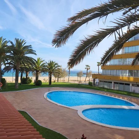 Superbe Apartement En Residence Avec Piscine Roses Esterno foto